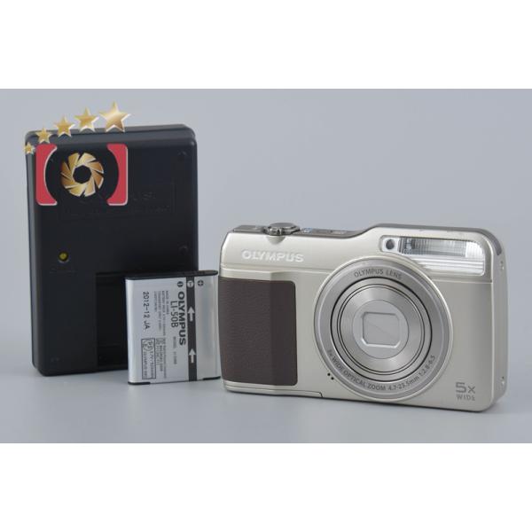 【美品動作確認済み】OLYMPUS STYLUS VG-190 オリンパス（OLYMPUS） 【中古】OLYMPUS STYLUS VG-190 ゴールド