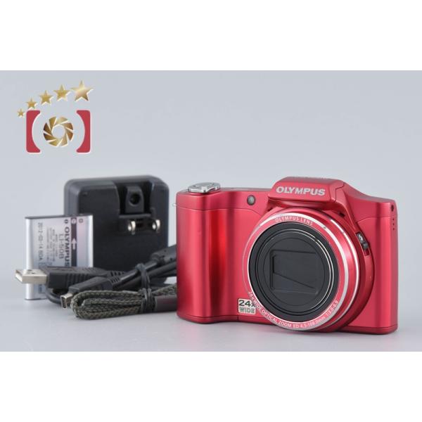 オリンパス（OLYMPUS） 【中古】OLYMPUS SZ-14 レッド コンパクト