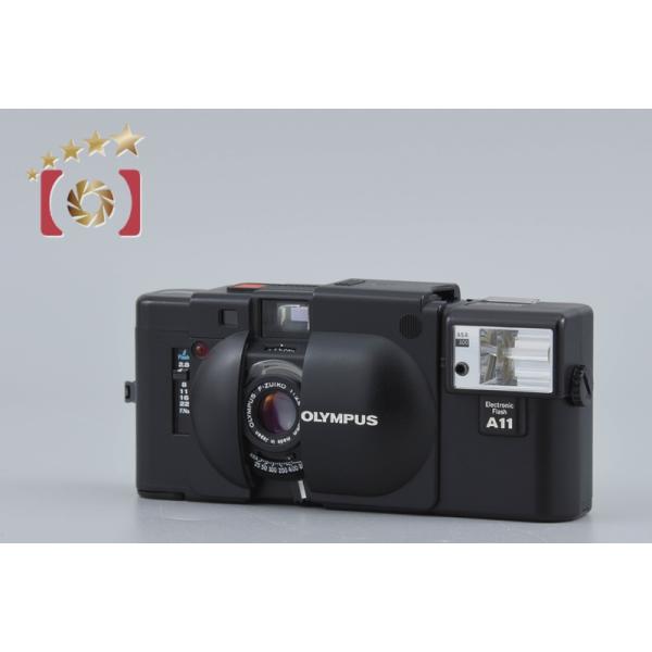 OLYMPUS オリンパス XA 人気 コンパクトフィルムカメラ 中古美品 オリンパス 【中古】OLYMPUS XA ブラック コンパクトフィルム