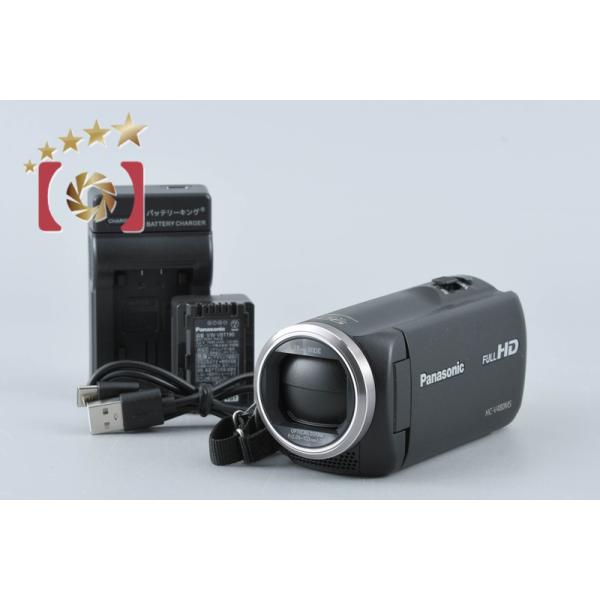 極美品】Panasonic HC-V480MS-K ビデオカメラ ブラック Amazon