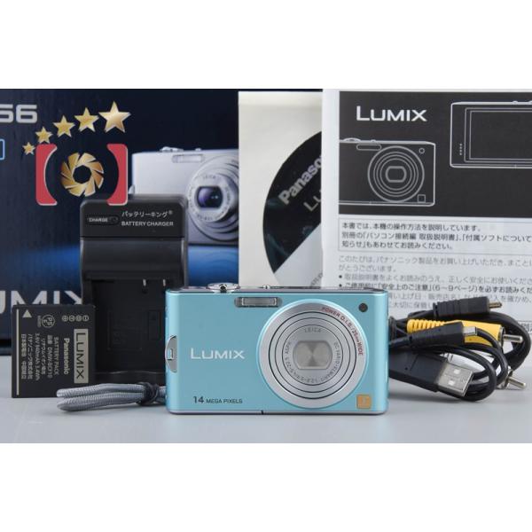 【美品】Panasonic LUMIX DMC-FX66 ブルー コンデジ Panasonic（パナソニック） 【中古】Panasonic LUMIX DMC-FX66 ブルー