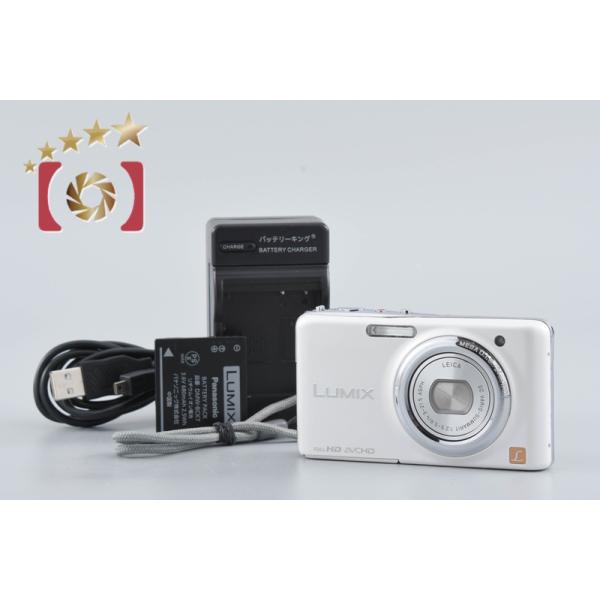 【中古】Panasonic パナソニック LUMIX DMC-FX77 リリーホワイト コンパクトデジタルカメラ