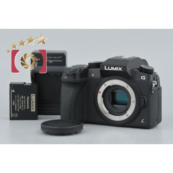 LUMIX 【中古】Panasonic パナソニック DMC-G7 ブラック ミラーレス