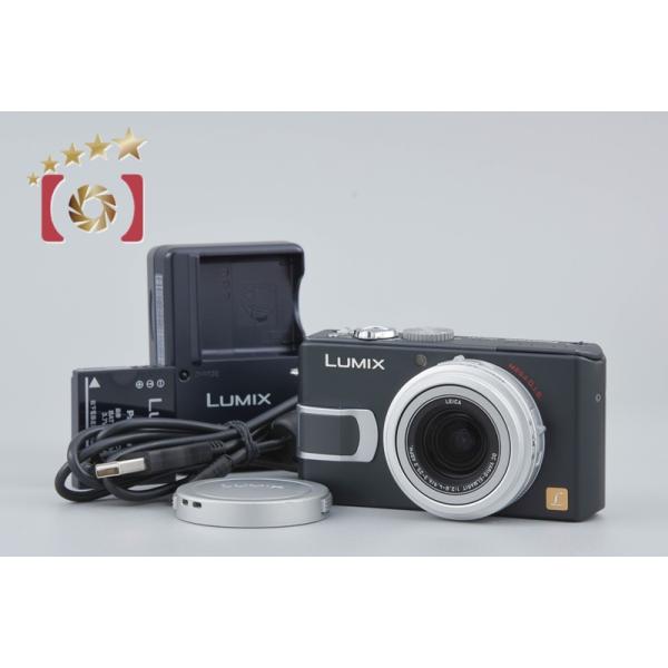 【中古】Panasonic パナソニック LUMIX DMC-LX1 ブラック コンパクトデジタルカメラ