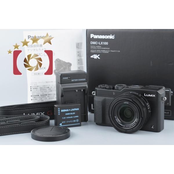 【中古】【並品】Panasonic LUMIX DMC-LX100 ブラック Panasonic 中古 1年保証 美品 LUMIX DMC-LX100-K ブラック