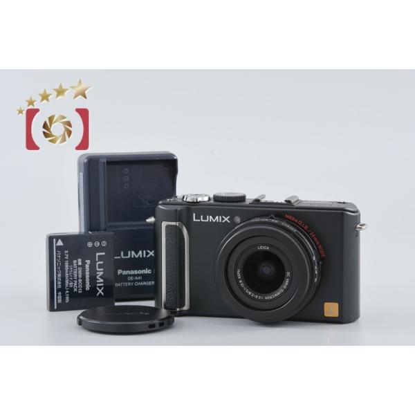 【中古】Panasonic パナソニック LUMIX DMC-LX3 ブラック コンパクトデジタルカメラ