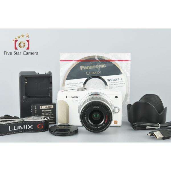 LUMIX 【中古】Panasonic パナソニック DMC-GF6 ホワイト + G