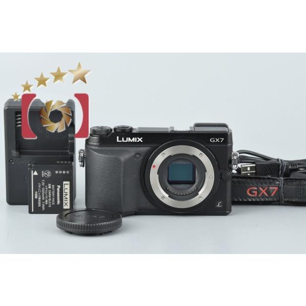 LUMIX 【中古】Panasonic パナソニック GX7 DMC-GX7 ブラック ミラー