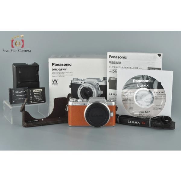 LUMIX 【中古】Panasonic パナソニック G DMC-GF7 ブラウン ミラーレス