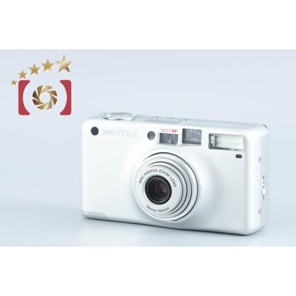 ペンタックス 【中古】PENTAX ESPIO 105SW シルバー コンパクト