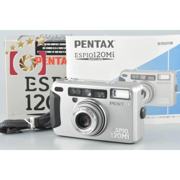 箱付き美品♪ Pentax ESPIO 120 Mi コンパクトカメラ！ five-star-camera_pentax-espio-