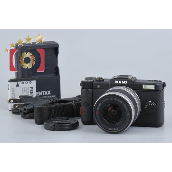 【中古】PENTAX ペンタックス Q10 ズームレンズキット ブラック シャッター回数僅少 ペンタックス 【中古】PENTAX Q ズームレンズキット ブラック
