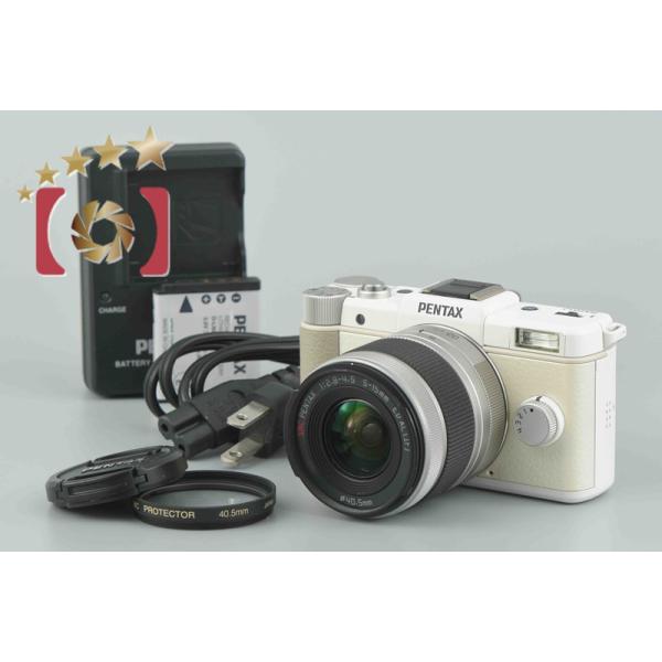 ペンタックス 【中古】PENTAX Q ズームレンズキット ホワイト : 中古