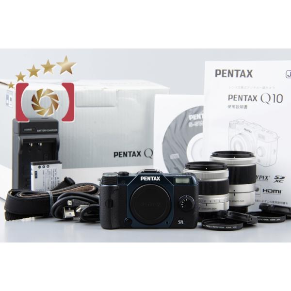 ペンタックス 【中古】PENTAX Q10 ダブルズームレンズキット メタル