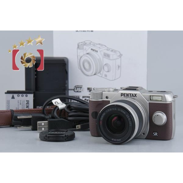 ペンタックス 【中古】PENTAX Q10 ズームレンズキット シルバー