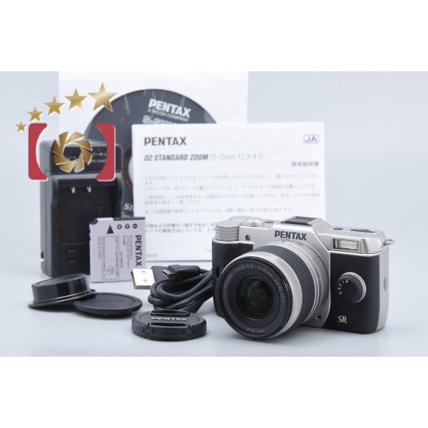ペンタックス 【中古】PENTAX Q7 ズームレンズキット シルバー ペンタックス 【中古】PENTAX Q7 ズームレンズキット シルバー