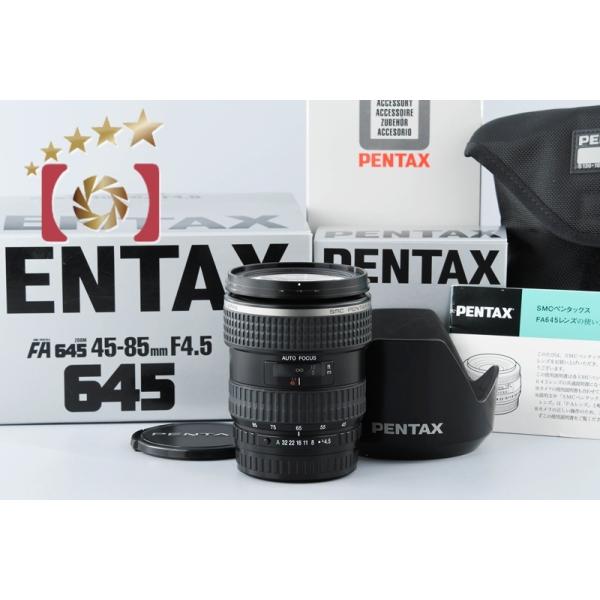 smc PENTAX-FA645 45-85mmF4.5 （２） ペンタックス 【中古】PENTAX SMC FA 645 ZOOM 45-85mm f/4.5 元箱付
