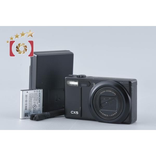 リコー（RICOH） 【中古】RICOH CX5 ブラック コンパクトデジタル