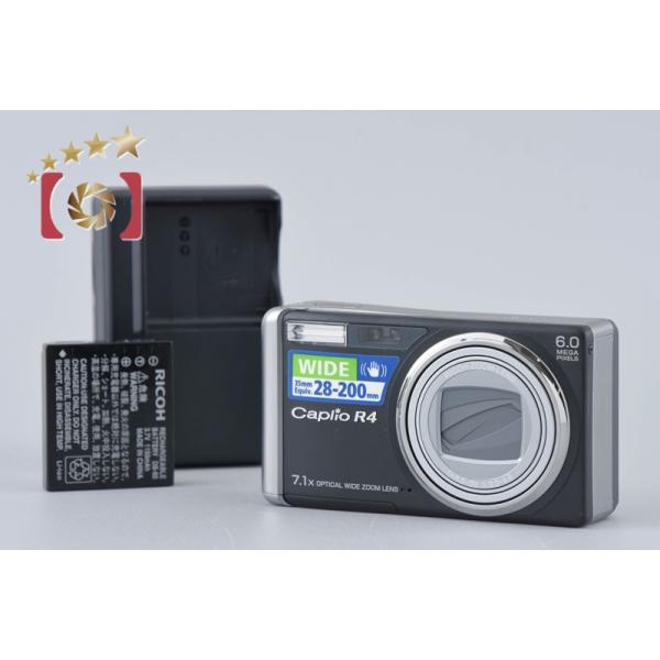 【中古】RICOH リコー Caplio R4 ブラック コンパクトデジタルカメラ