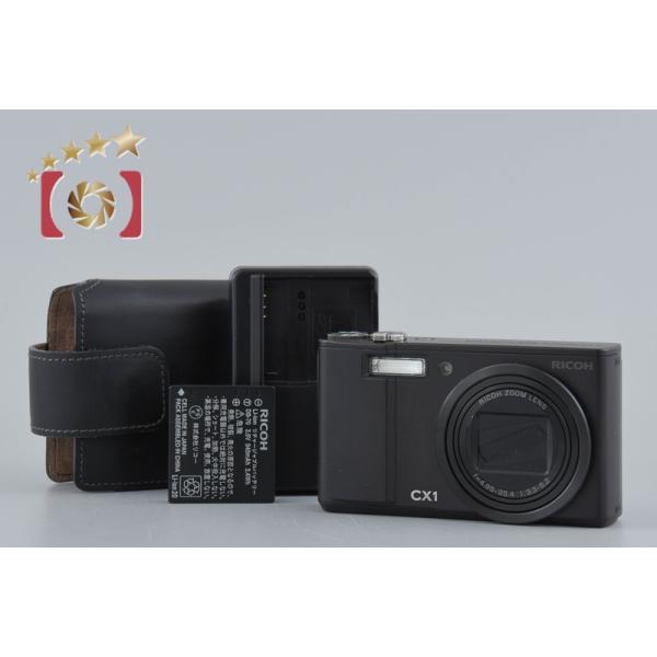 【良品/現状品】RICOH CX1 シャッター回数：1,406回 #149 リコー（RICOH） 【中古】RICOH CX1 ブラック コンパクトデジタル