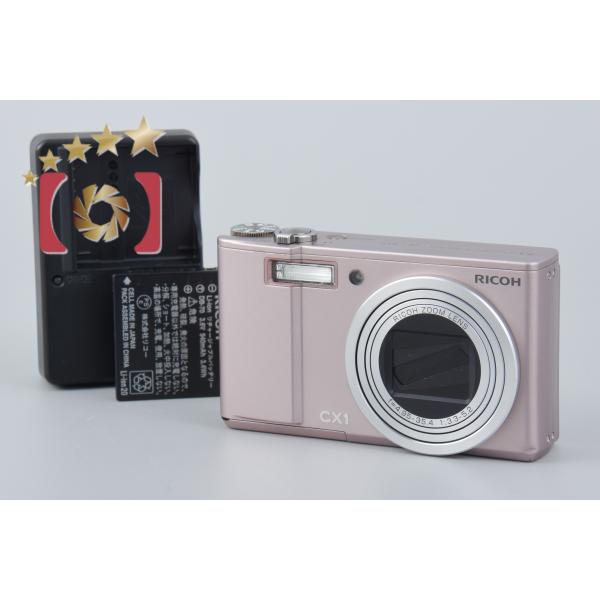 【中古】RICOH リコー CX1 シャンパンロゼ コンパクトデジタルカメラ シャッター回数僅少 リコー（RICOH） 【中古】RICOH CX1 シャンパンロゼ コンパクト