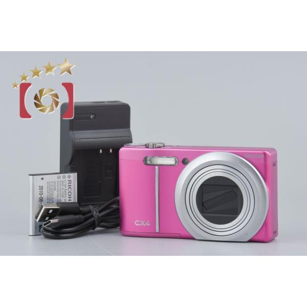 リコー（RICOH） 【中古】RICOH CX4 ピンク コンパクトデジタルカメラ