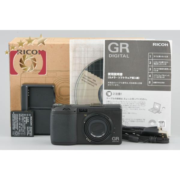 リコー 【中古】RICOH GR DIGITAL コンパクトデジタルカメラ 元箱付き  
