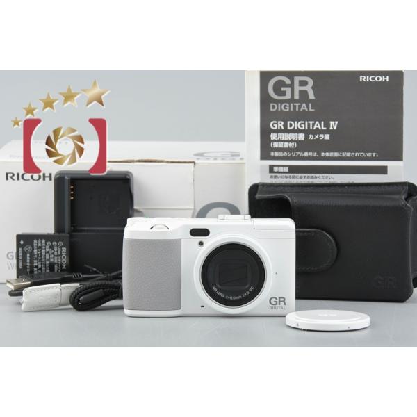 リコー 【中古】RICOH GR DIGITAL IV ホワイトエディション リコー 【中古】RICOH GR DIGITAL IV ホワイトエディション