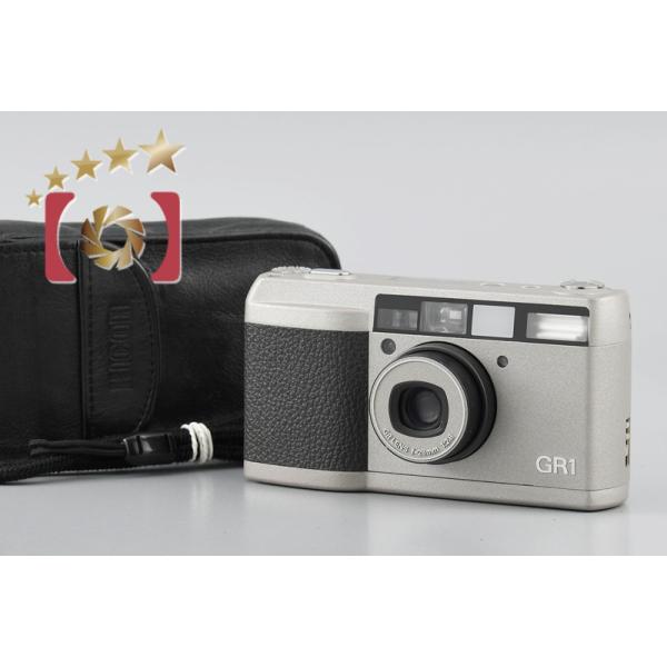 リコー（RICOH） 【中古】RICOH GR1 シルバー コンパクトフィルム
