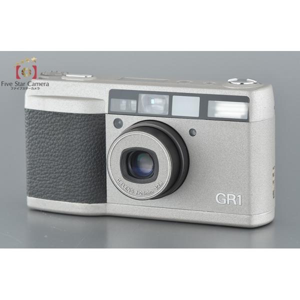 リコー（RICOH） 【中古】RICOH GR1 シルバー コンパクトフィルム