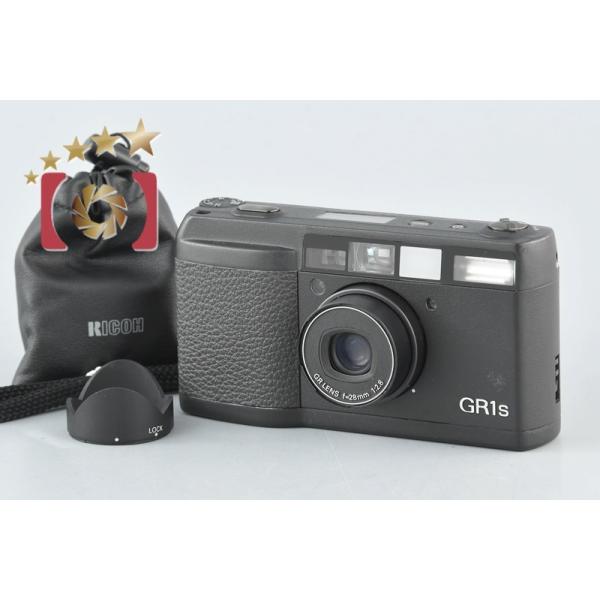 リコー Ricoh GR1s ブラック #314 リコー（RICOH） 【中古】RICOH GR1s ブラック コンパクトフィルム