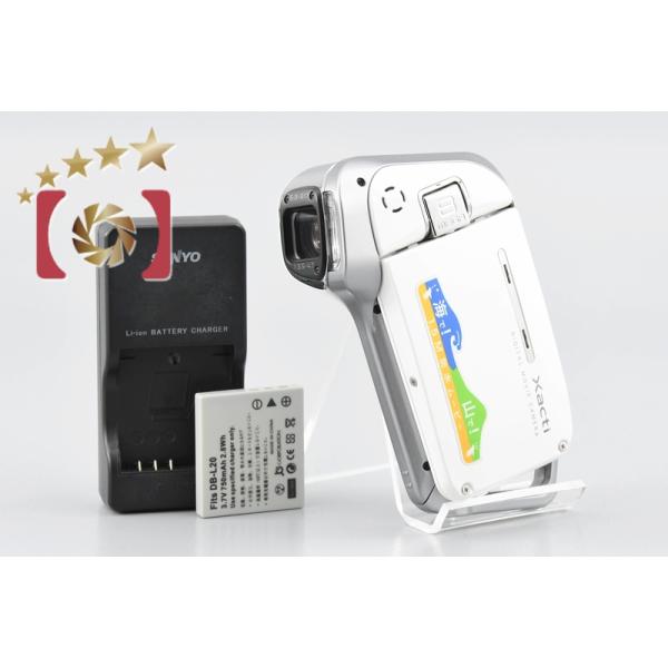 中古】SANYO 三洋電機 Xacti DMX-CA8 ホワイト 防水デジタルムービー
