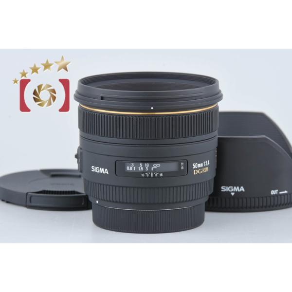 シグマ（SIGMA） 【中古】SIGMA 50mm f/1.4 EX DG HSM キヤノン用