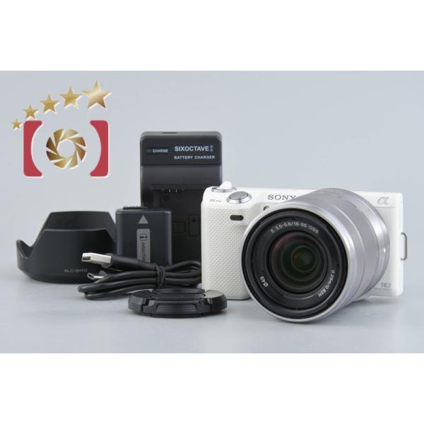 【中古】SONY ソニー α NEX-5N ホワイト デジタル一眼カメラ シャッター回数僅少 NEX 【中古】SONY ソニー α NEX-5N ズームレンズキット ホワイト