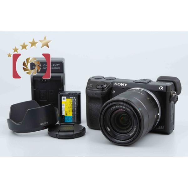 SONY 【中古】SONY ソニー α NEX-7 ズームレンズキット ブラック SONY 【中古】SONY ソニー α NEX-7 ズームレンズキット ブラック