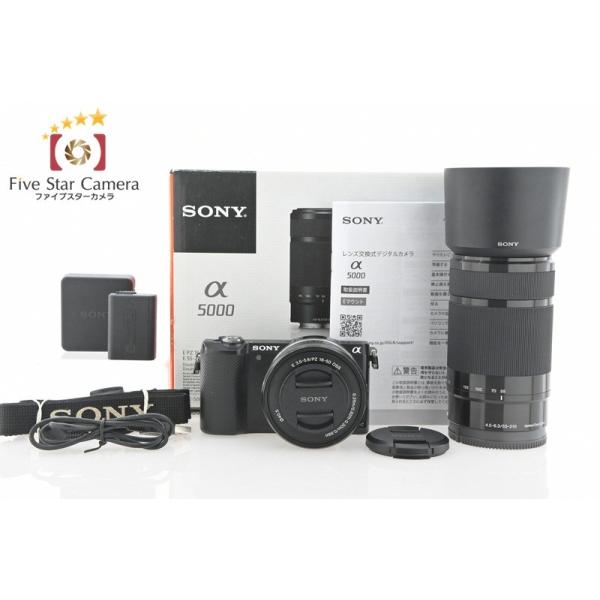 SONY（ソニー） 【中古】SONY α5000 ILCE-5000Y ダブルズームレンズ