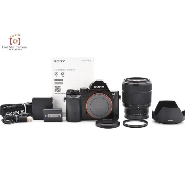 SONY 【中古】SONY ソニー α7 ズームレンズキット ILCE-7K