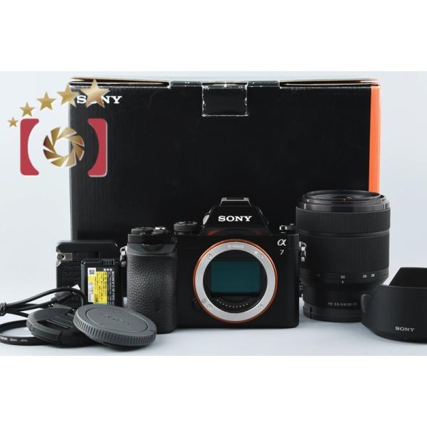 しょーち　SONY α7 ILCE-7 レンズ3本付き 中古動作問題なし five-star-camera_sony-a7-ilce7