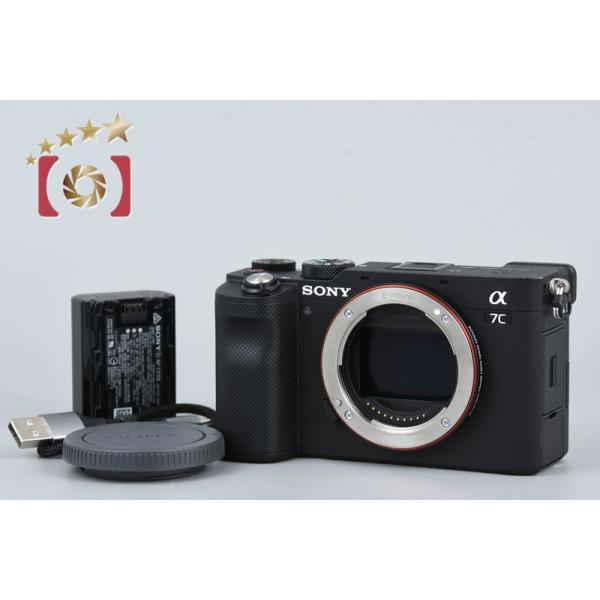 SONY ソニーα7C ILCE-7C ミラーレス一眼カメラ ブラック#1377 five-star-camera_sony-a7c-ilce