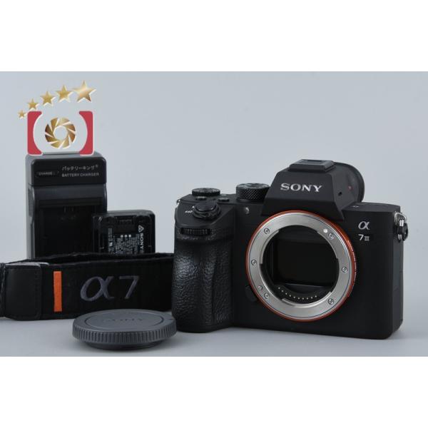 SONY（ソニー） 【中古】SONY α7III ILCE-7M3 ブラック ミラーレス一眼