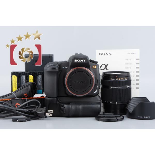 SONY ソニー　α350 DSLR−A350 SAL18200 カメラ＆レンズ SONY 【中古】SONY ソニー α350 DSLR-A350 + DT 18-200mm f/3.5
