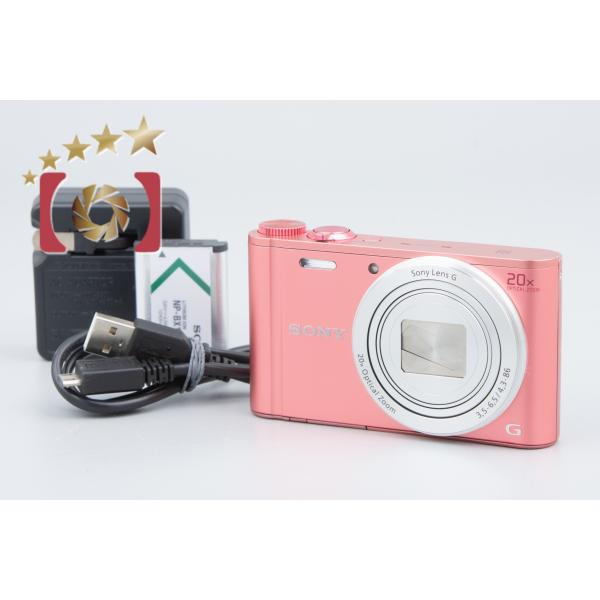 【中古】SONY ソニー Cyber-shot DSC-WX350 ピンク コンパクトデジタルカメラ