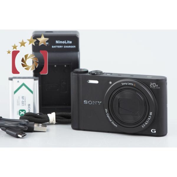 サイバーショット 【中古】SONY ソニー Cyber-shot DSC-WX350 ブラック