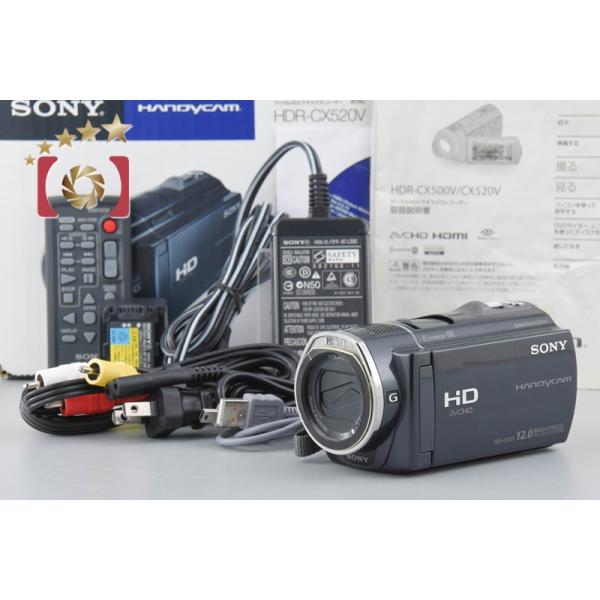 SONY 【中古】SONY ソニー ハンディカム HDR-CX520V ブラック