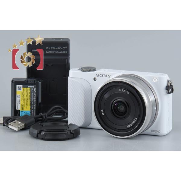 SONY（ソニー） 【中古】SONY α NEX-3N ホワイト + E 16mm f/2.8