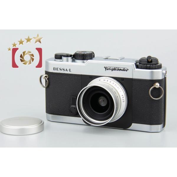 中古】Voigtlander フォクトレンダー BESSA-L シルバー + SNAPSHOT