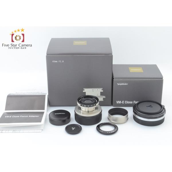 中古】Voigtlander フォクトレンダー HELIAR 40mm f/2.8 + VM-E