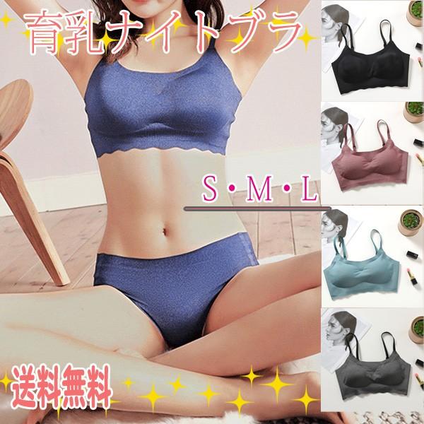 【レビューを書いて送料無料】 育乳 NEWナイトブラ / 夜用 バストアップ ノンワイヤー ふんわり やわらか ナイトブラ  通気性 スポーツブラ 脇肉