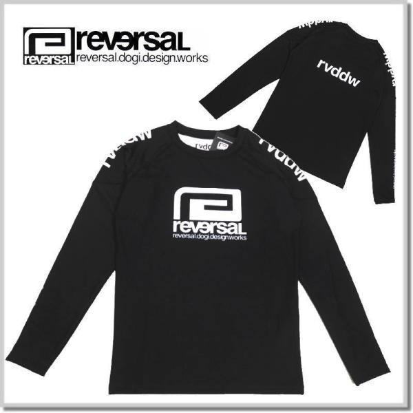 リバーサル reversal rvddw LONG RASH GUARD rvbs049-BLACK ラッシュ