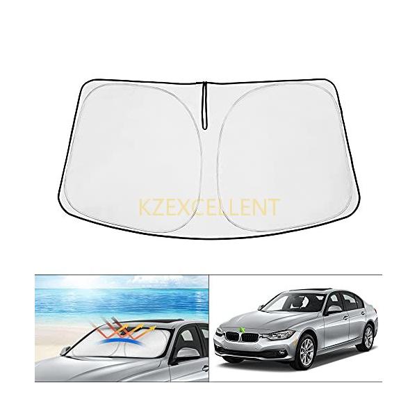 BMW 3シリーズ F30 F31 F34 フロントサンシェード フロントガラス サンシェード シェードカーテン マルチサンシェード 遮光率99% シェード 日